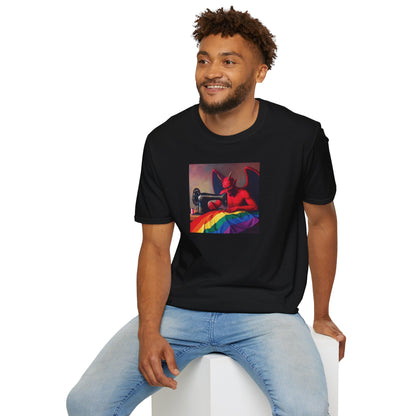 Satan Sews A Flag T-Shirt