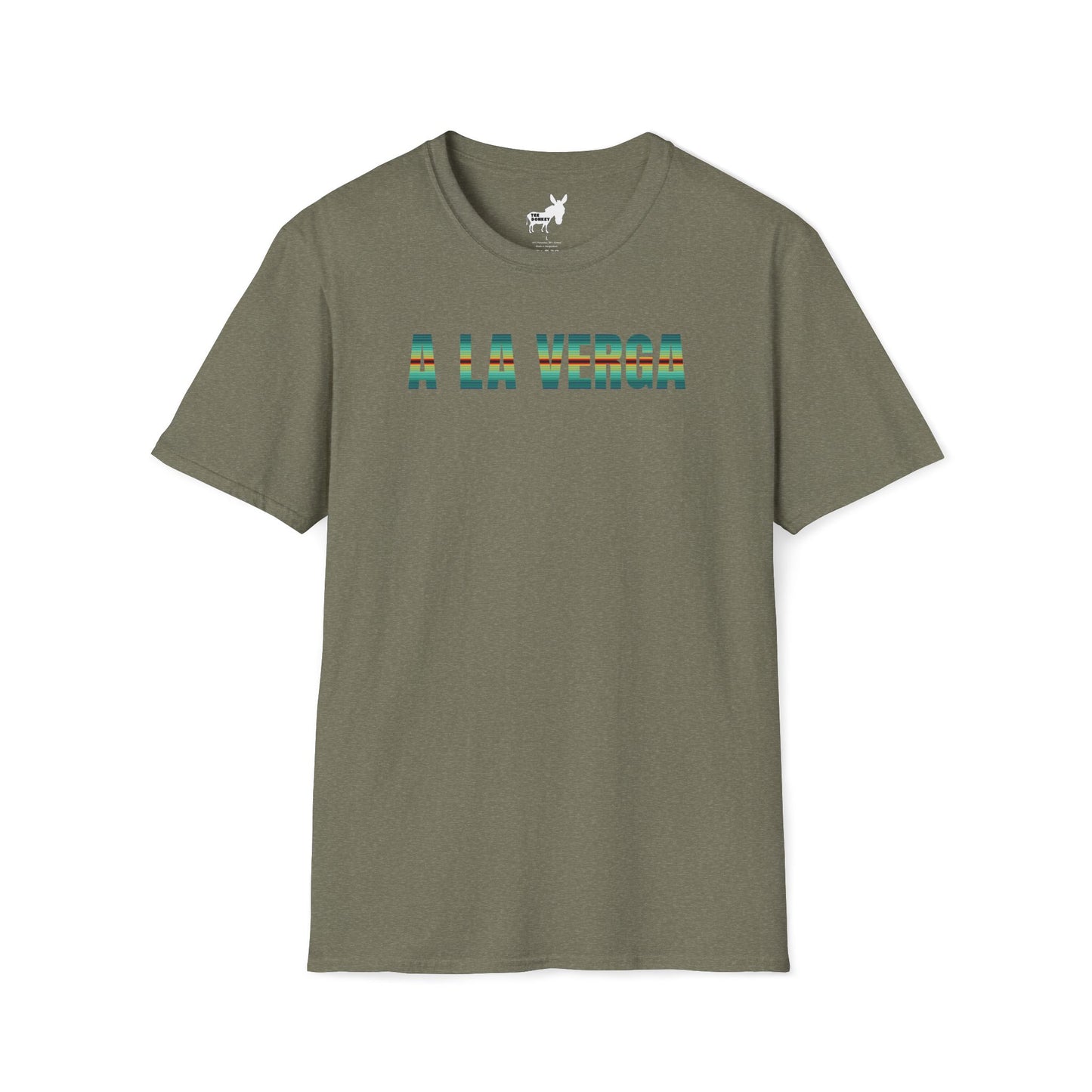 A LA VERGA - TURQUOISE SERAPE - T-Shirt