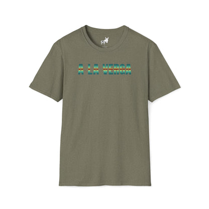A LA VERGA - TURQUOISE SERAPE - T-Shirt