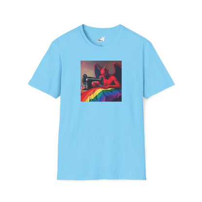 Satan Sews A Flag T-Shirt