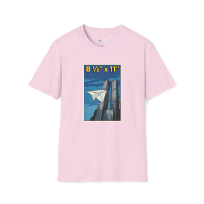 8 1/2" x 11" - T-Shirt