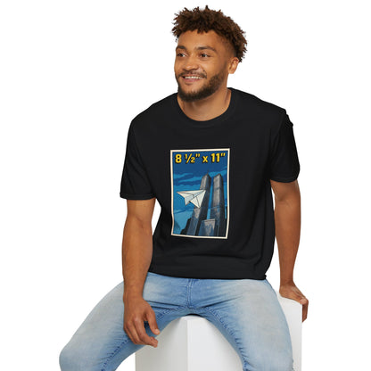 8 1/2" x 11" - T-Shirt