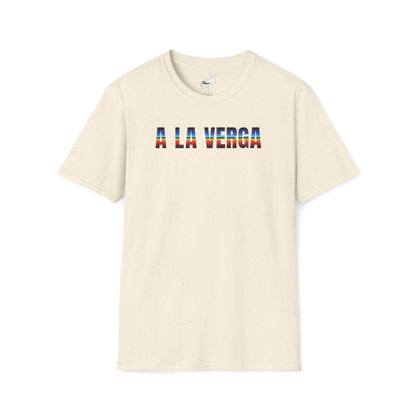A LA VERGA - BLUE/RED - SERAPE - T-Shirt