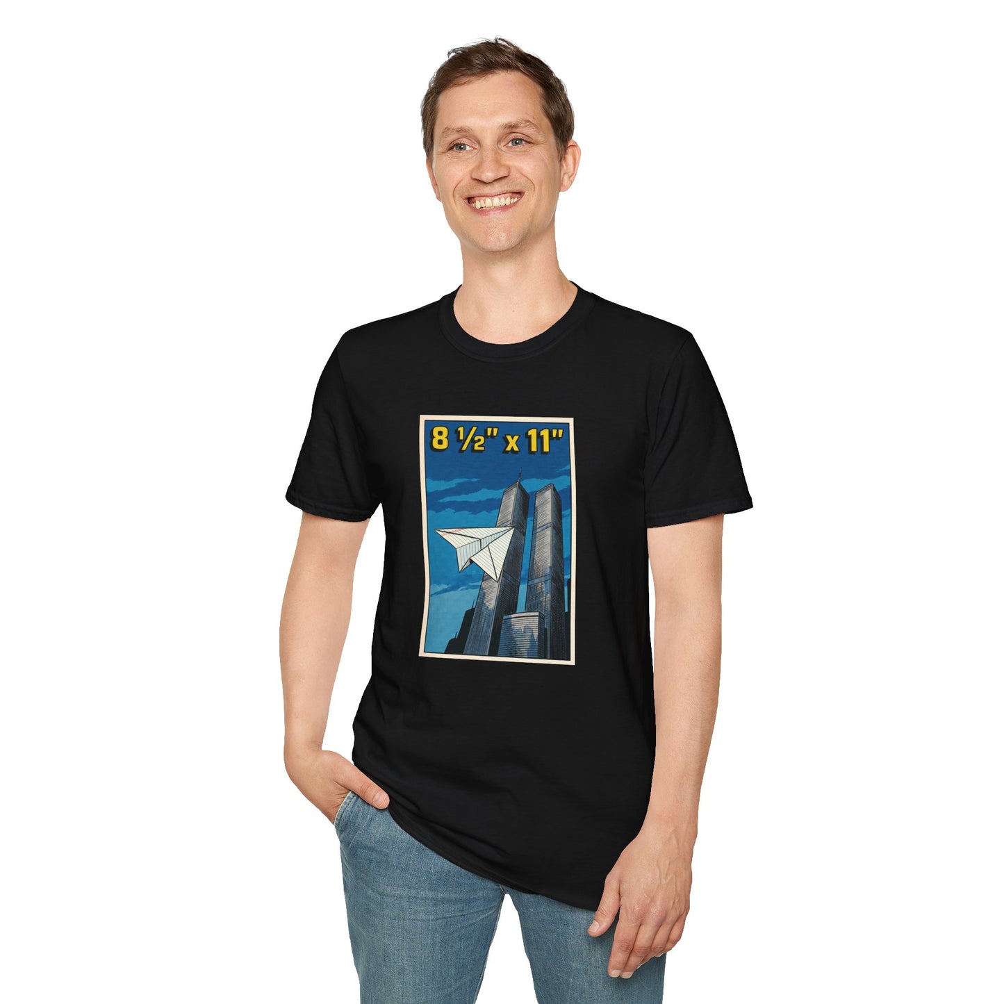 8 1/2" x 11" - T-Shirt