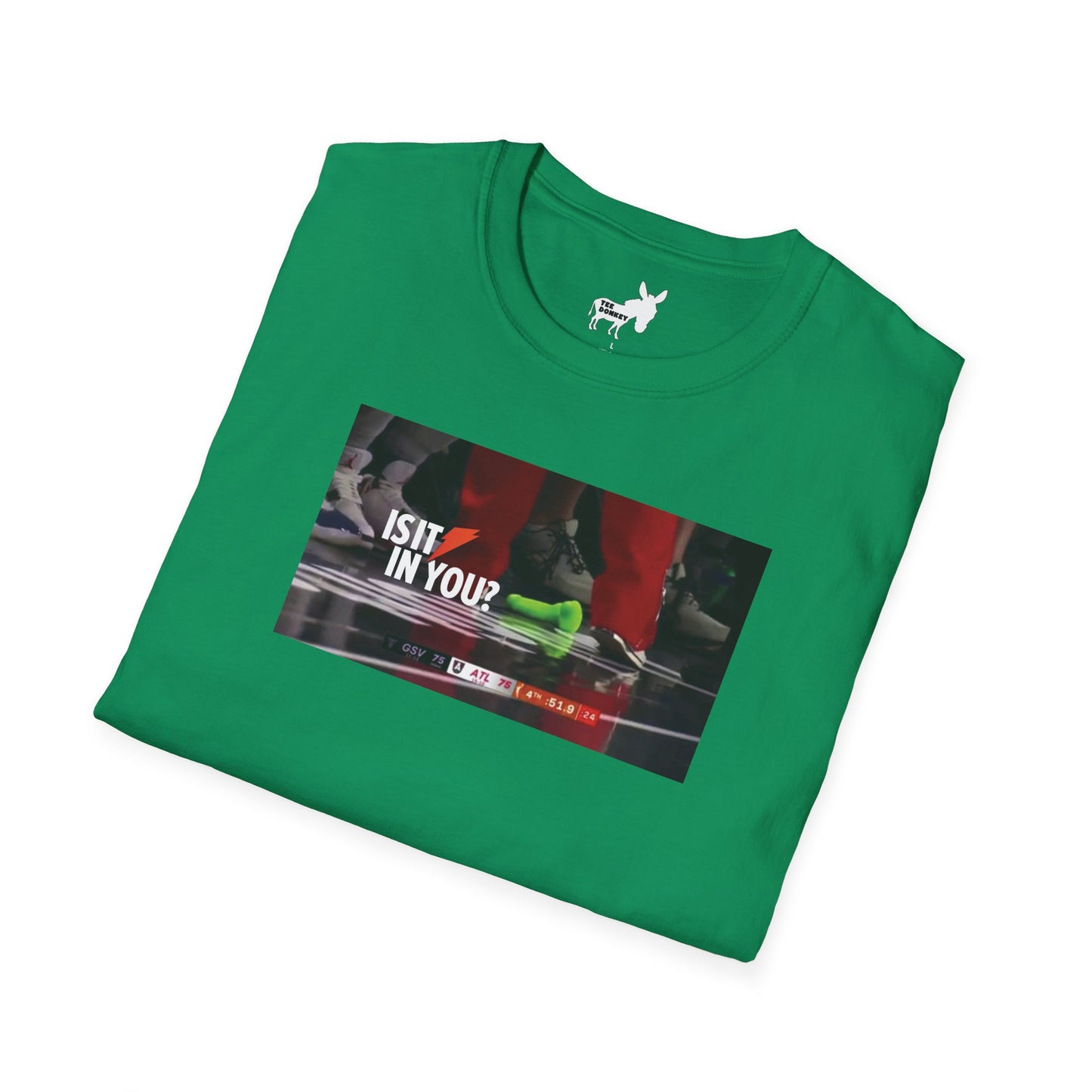 IS IT IN YOU? WNBA DILDO T-Shirt
