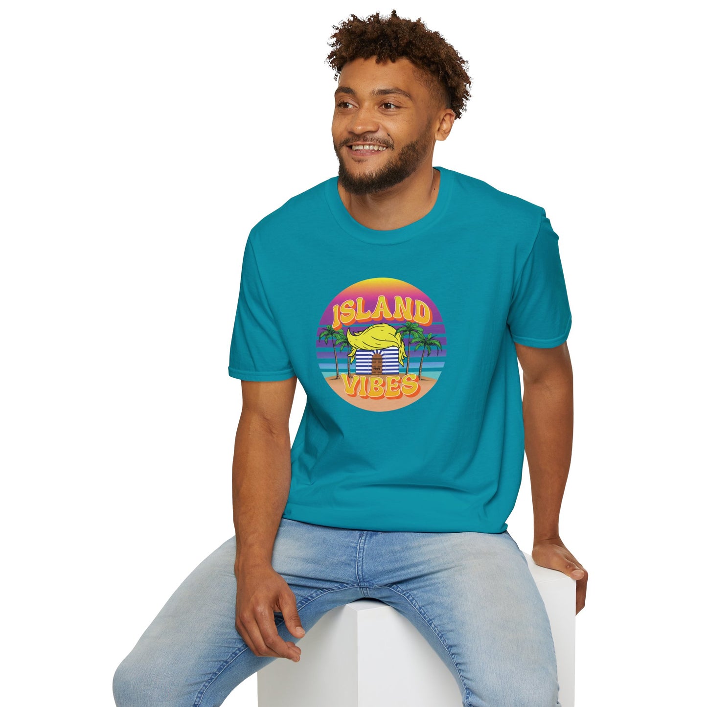 ISLAND VIBES - TRUMP - EPSTEIN ISLAND T-Shirt