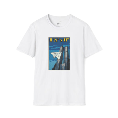 8 1/2" x 11" - T-Shirt