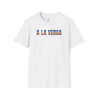A LA VERGA - BLUE/RED - SERAPE - T-Shirt