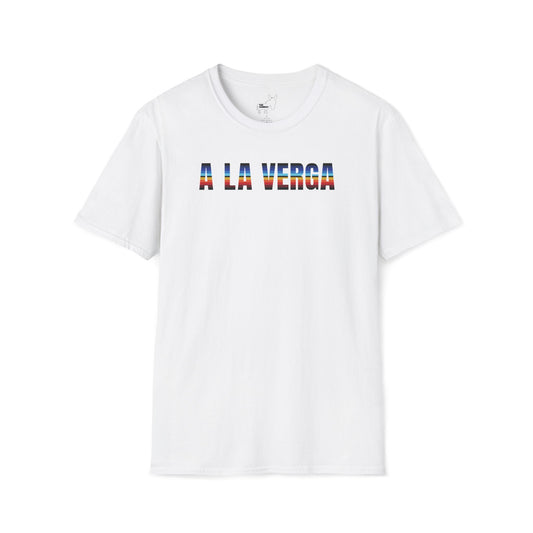 A LA VERGA - BLUE/RED - SERAPE - T-Shirt