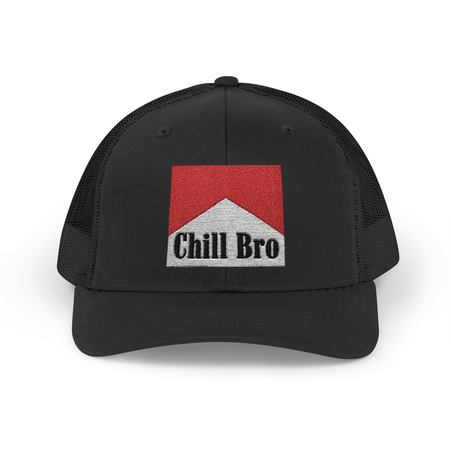 Chill Bro - Trucker Snapback - Black