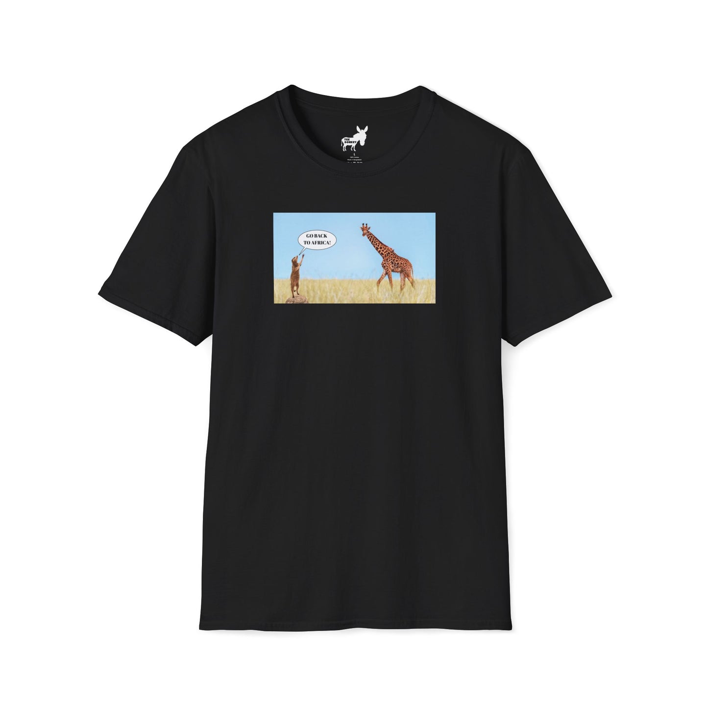 GO BACK TO AFRICA - MEERKAT & GIRAFFE  T-Shirt