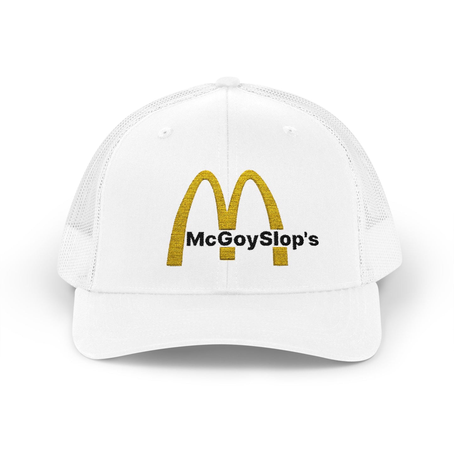 McGoySlop's - Trucker Snapback - White