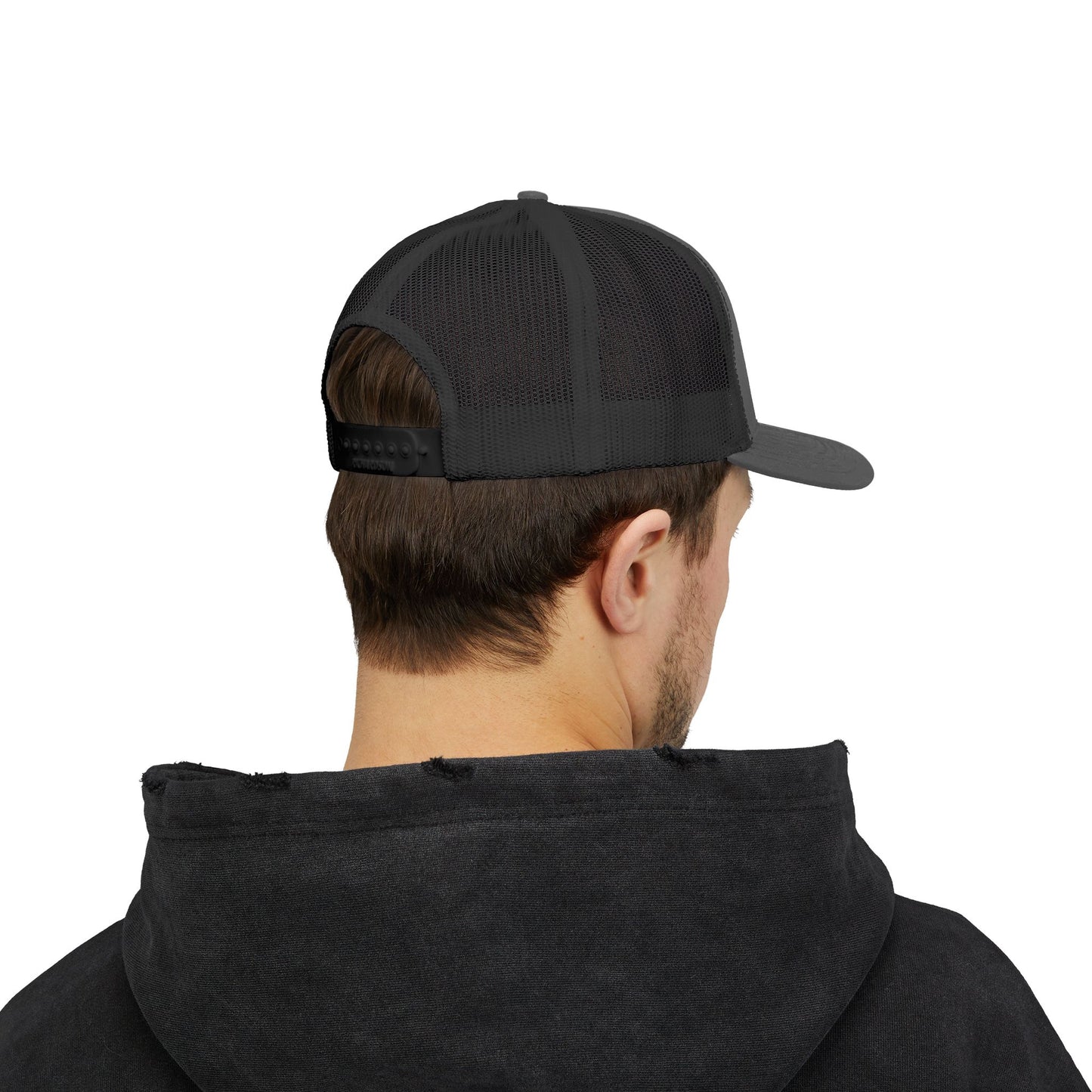 CRAZY BITCH VETERAN - Trucker Snapback Hat