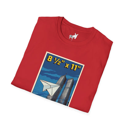 8 1/2" x 11" - T-Shirt