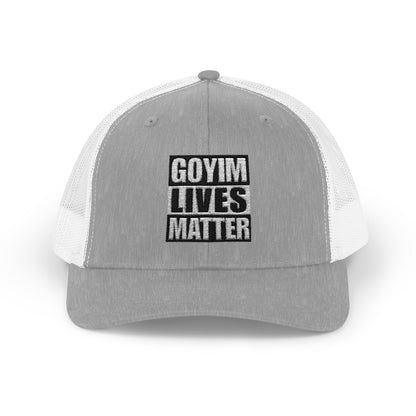 Goyim Lives Matter Trucker Snapback