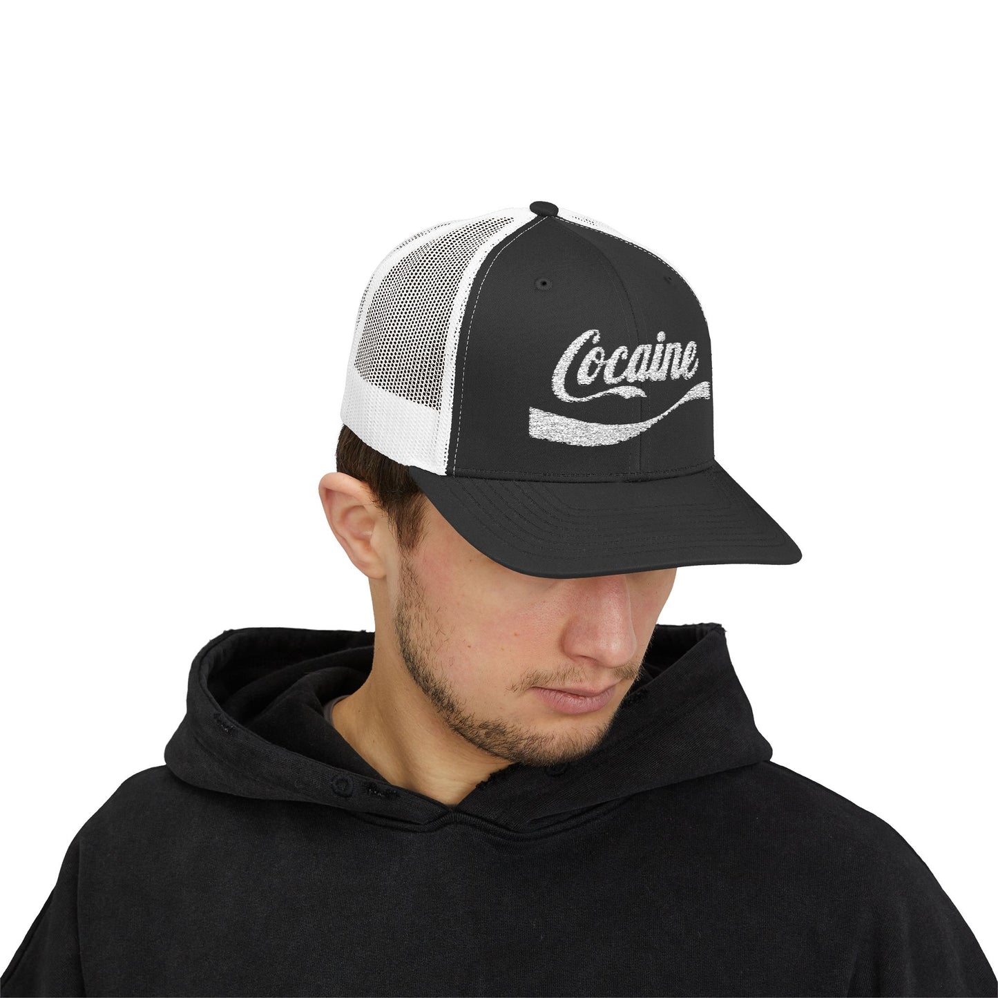 Cocaine - Trucker Snapback - Black