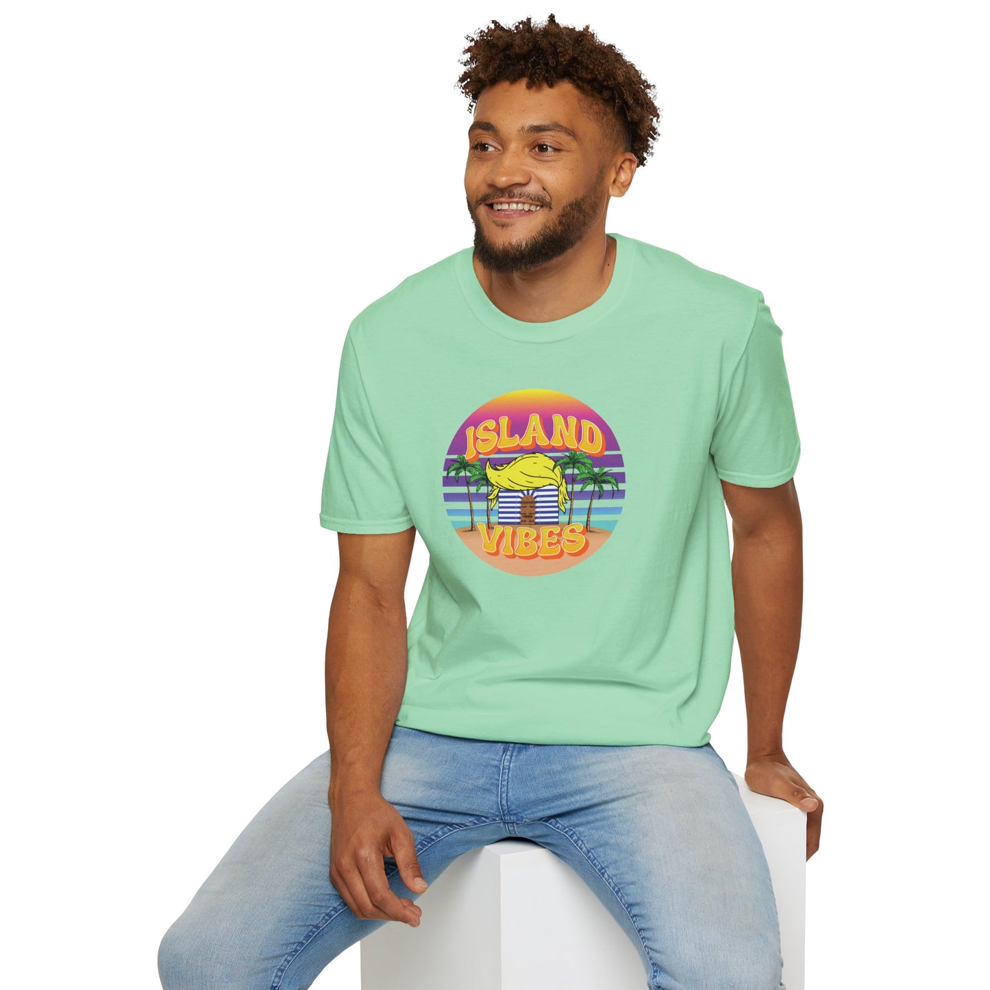 ISLAND VIBES - TRUMP - EPSTEIN ISLAND T-Shirt