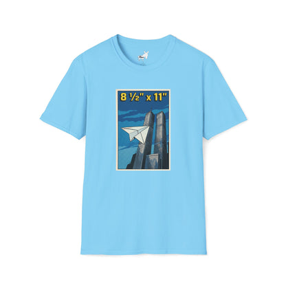 8 1/2" x 11" - T-Shirt