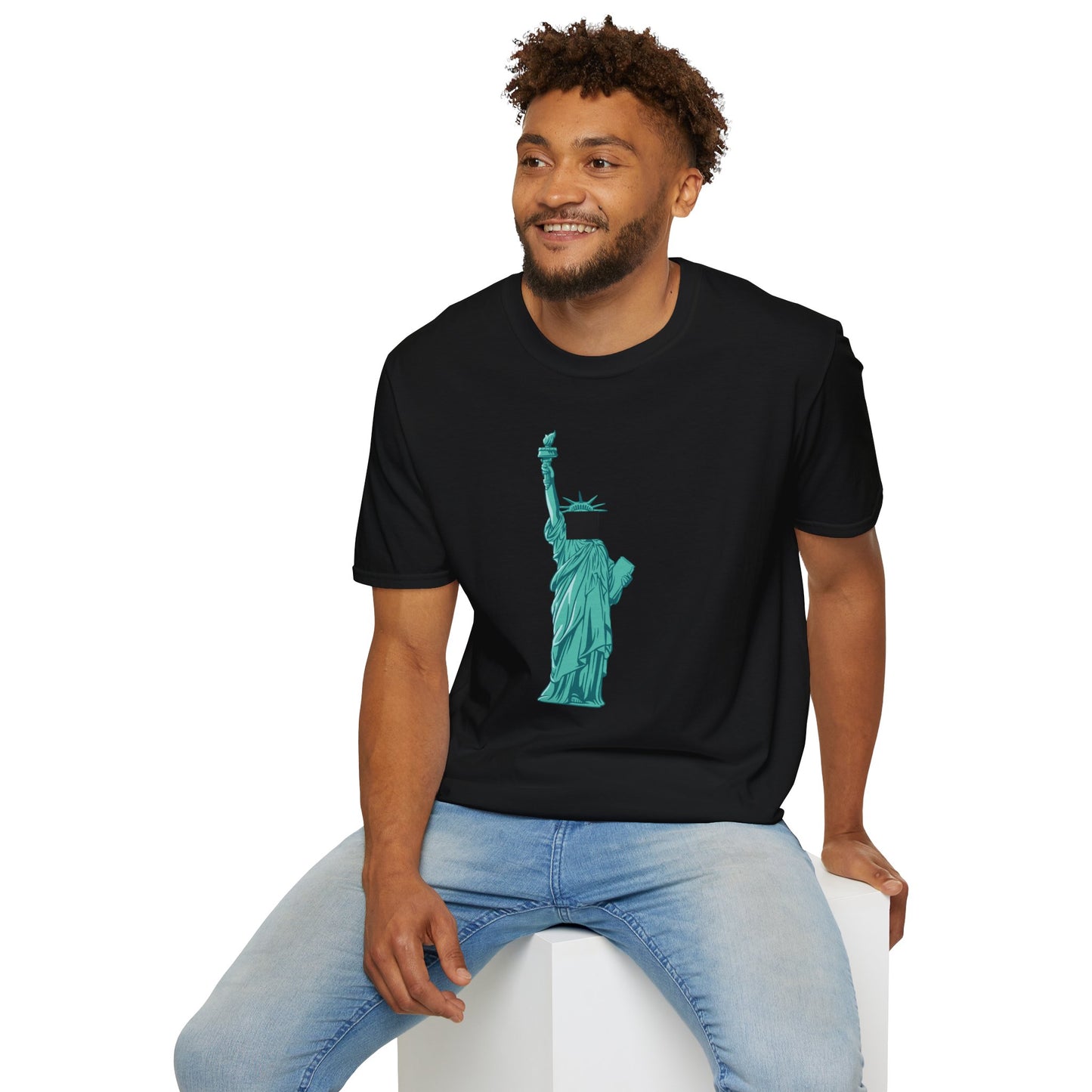 STATUE OF REDACTED T-Shirt