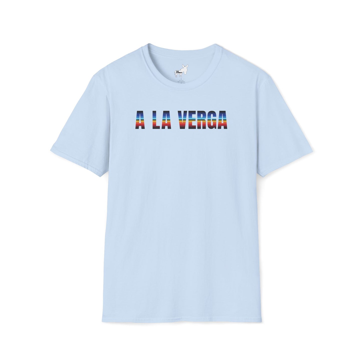 A LA VERGA - BLUE/RED - SERAPE - T-Shirt