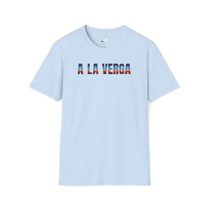 A LA VERGA - BLUE/RED - SERAPE - T-Shirt