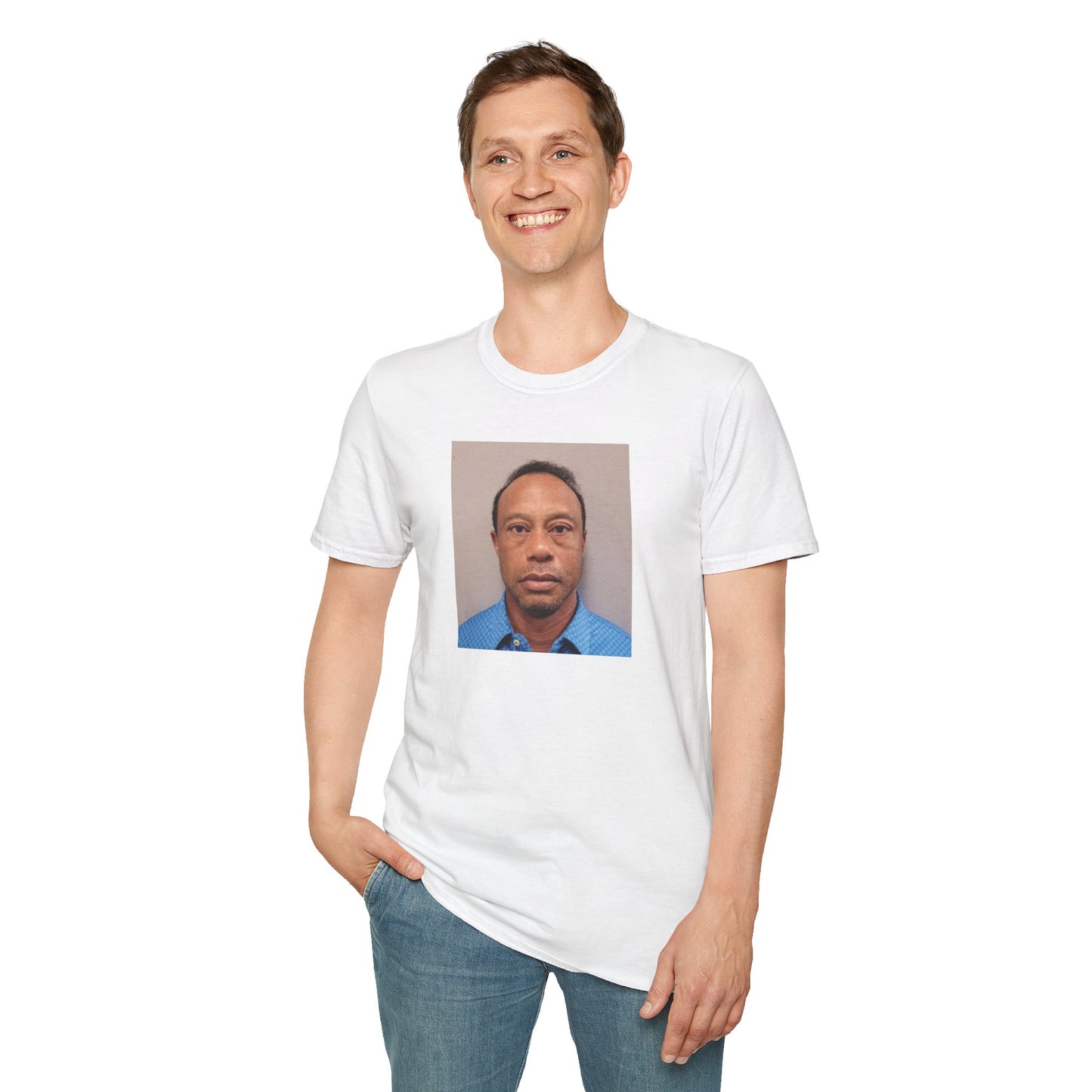 Tiger New DUI Mugshot - T-Shirt