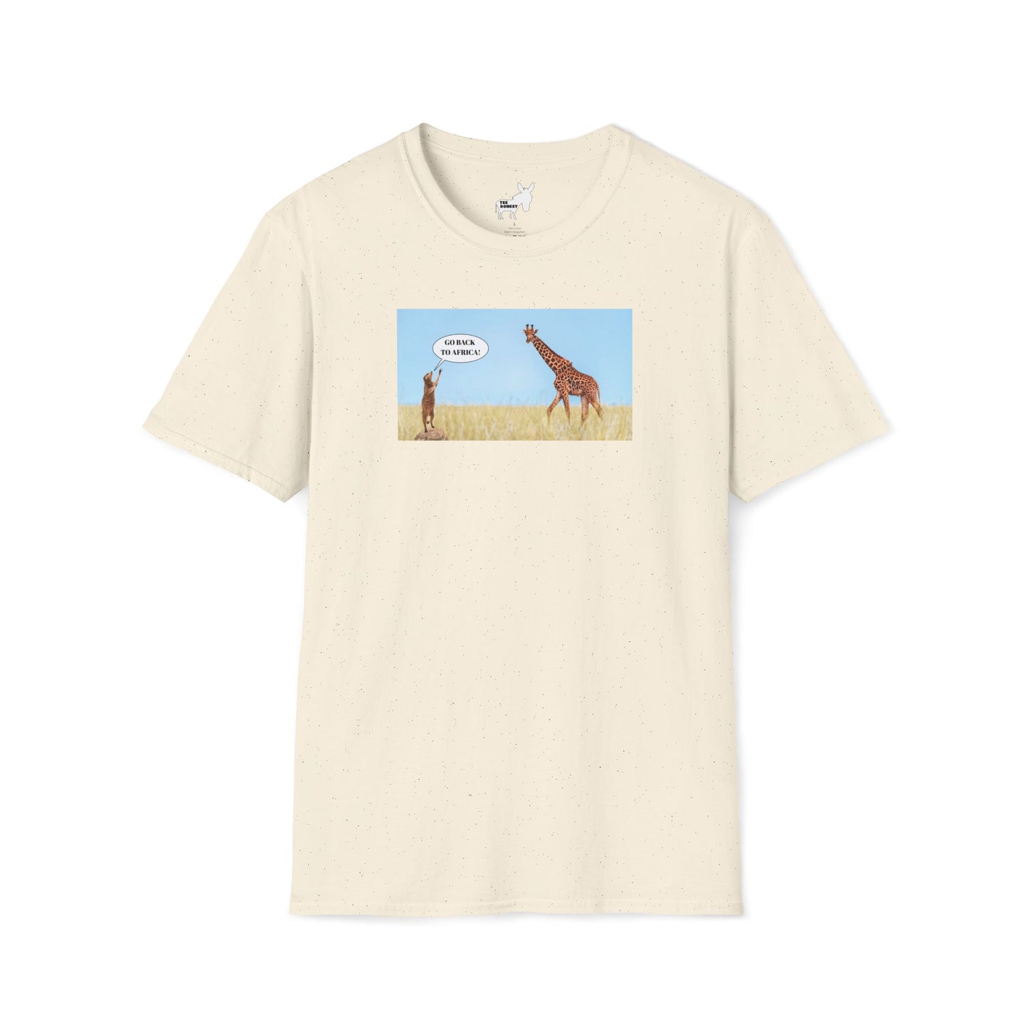 GO BACK TO AFRICA - MEERKAT & GIRAFFE  T-Shirt