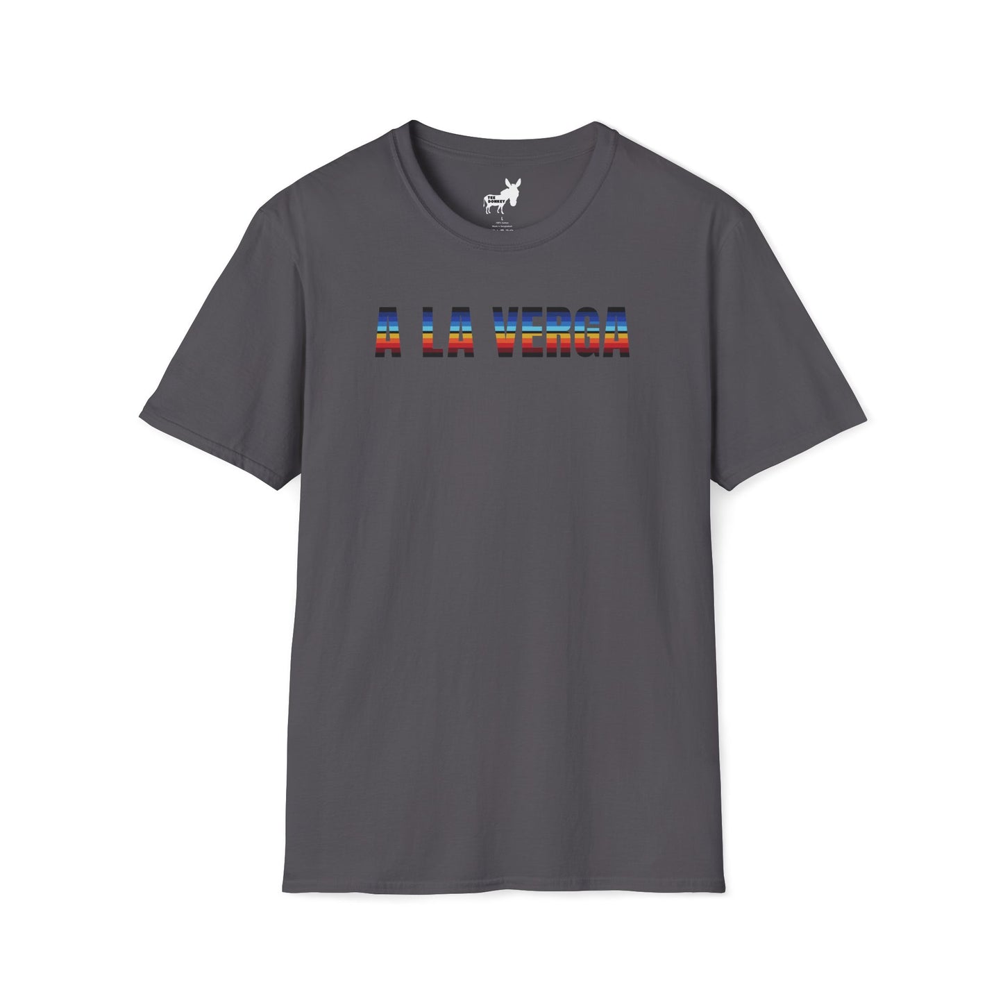 A LA VERGA - BLUE/RED - SERAPE - T-Shirt
