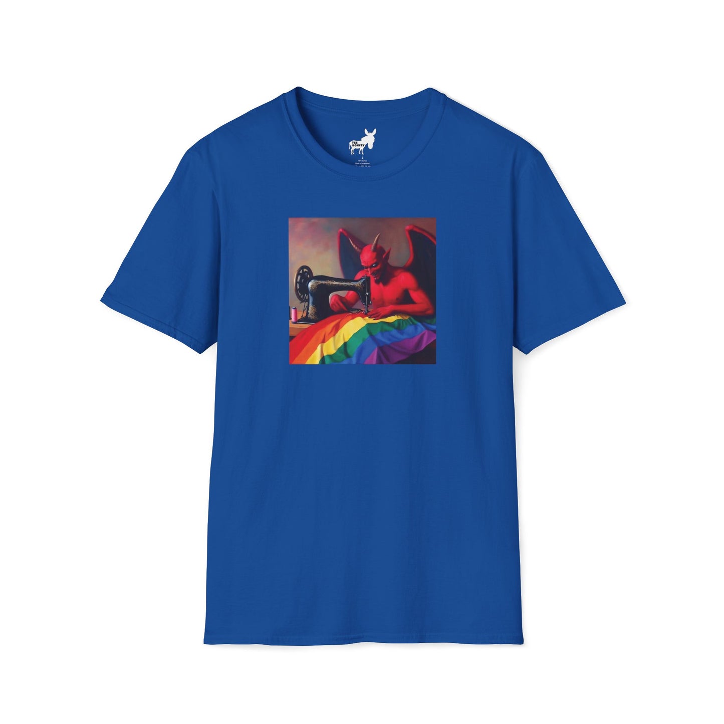 Satan Sews A Flag T-Shirt
