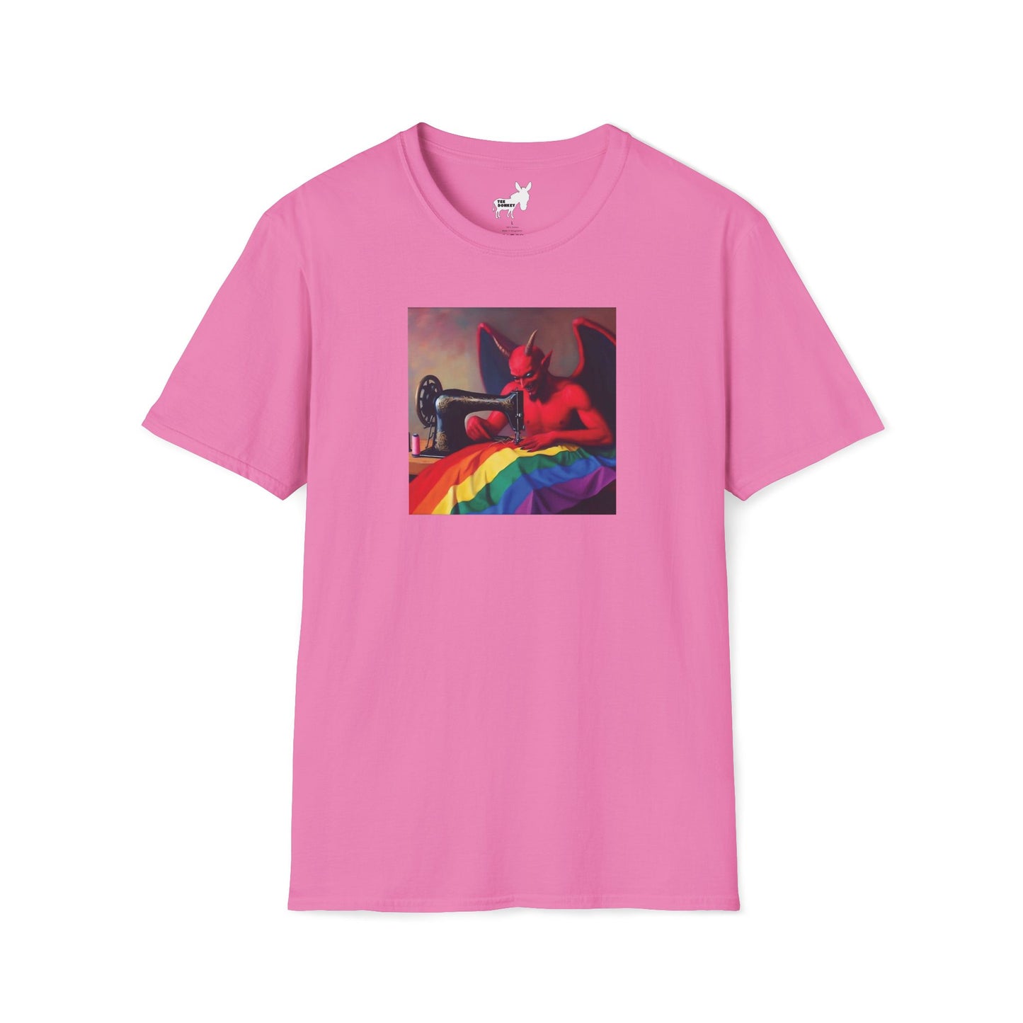 Satan Sews A Flag T-Shirt