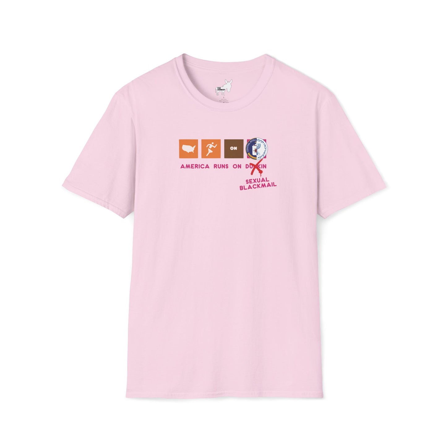 AMERICA RUNS ON BLACKMAIL T-Shirt