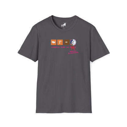 AMERICA RUNS ON BLACKMAIL T-Shirt