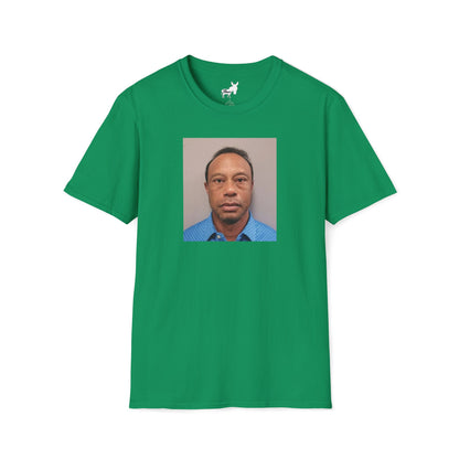 Tiger New DUI Mugshot - T-Shirt