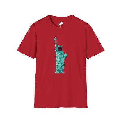 STATUE OF REDACTED T-Shirt