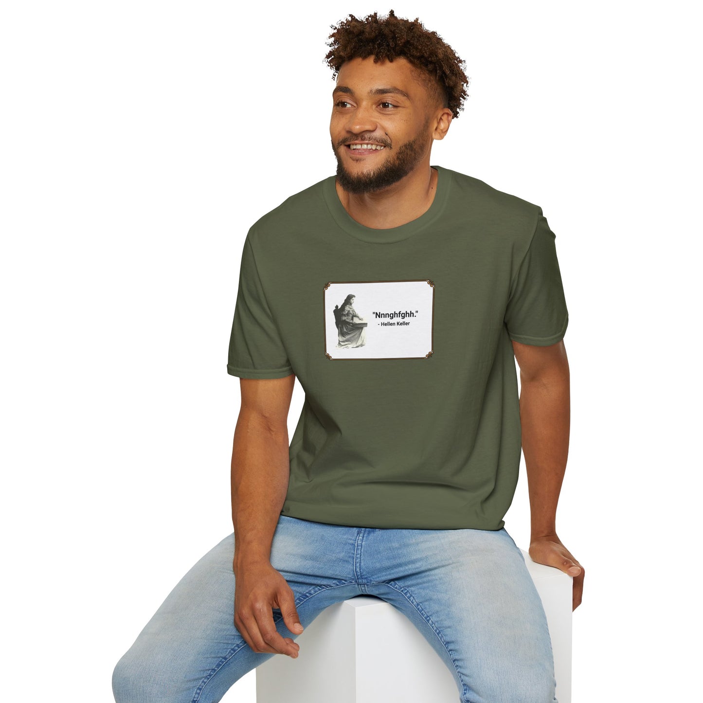 "Nnnghfghh" - Helen Keller T-Shirt