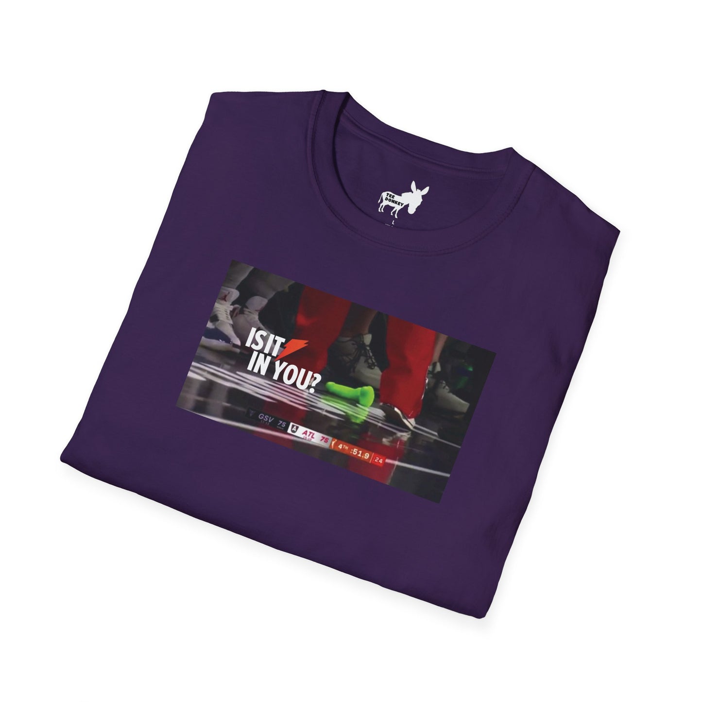 IS IT IN YOU? WNBA DILDO T-Shirt