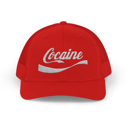 Cocaine - Trucker Snapback - Red