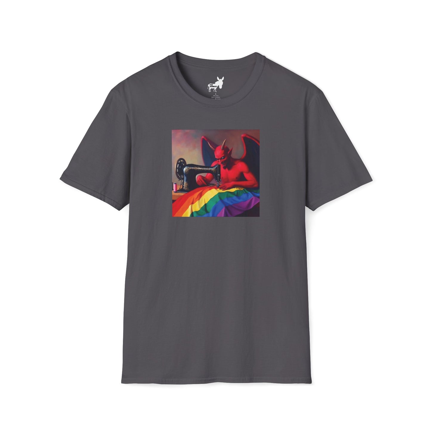 Satan Sews A Flag T-Shirt