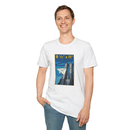8 1/2" x 11" - T-Shirt