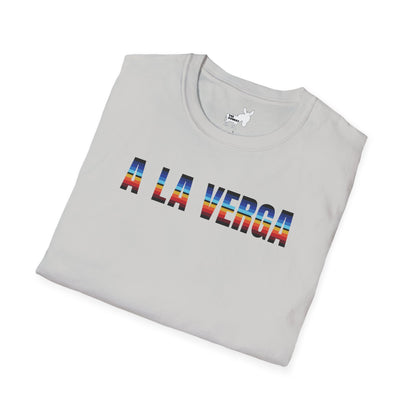 A LA VERGA - BLUE/RED - SERAPE - T-Shirt