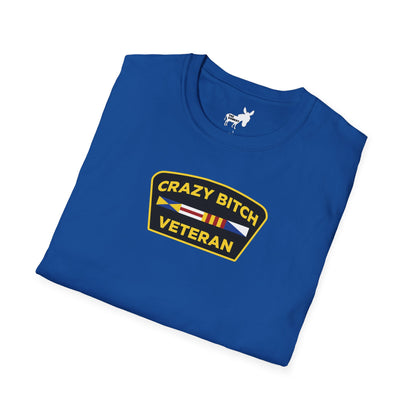 CRAZY BITCH VETERAN T-Shirt