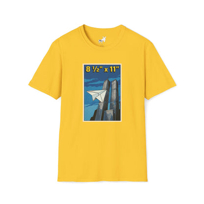 8 1/2" x 11" - T-Shirt