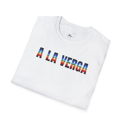 A LA VERGA - BLUE/RED - SERAPE - T-Shirt