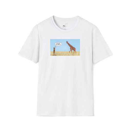 GO BACK TO AFRICA - MEERKAT & GIRAFFE  T-Shirt