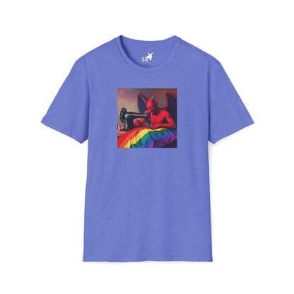 Satan Sews A Flag T-Shirt