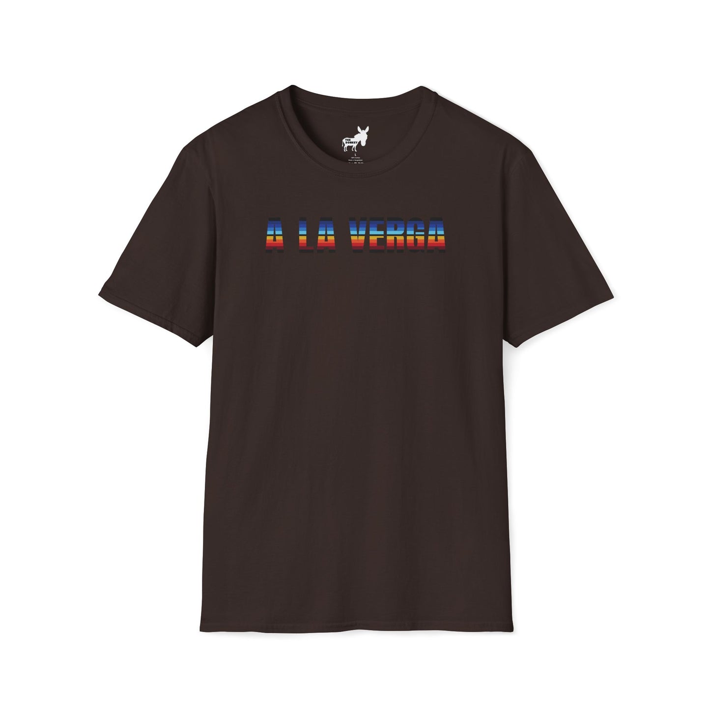 A LA VERGA - BLUE/RED - SERAPE - T-Shirt