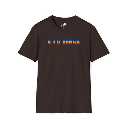 A LA VERGA - BLUE/RED - SERAPE - T-Shirt