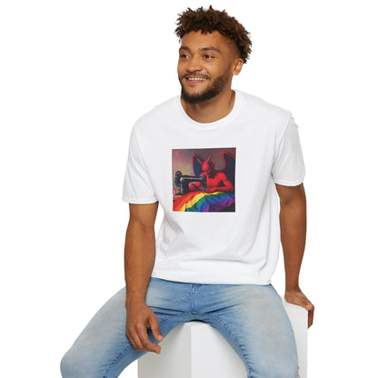 Satan Sews A Flag T-Shirt