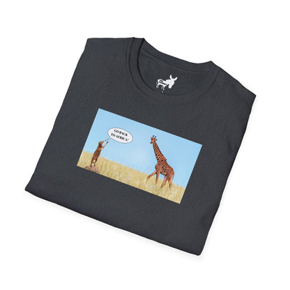 GO BACK TO AFRICA - MEERKAT & GIRAFFE  T-Shirt