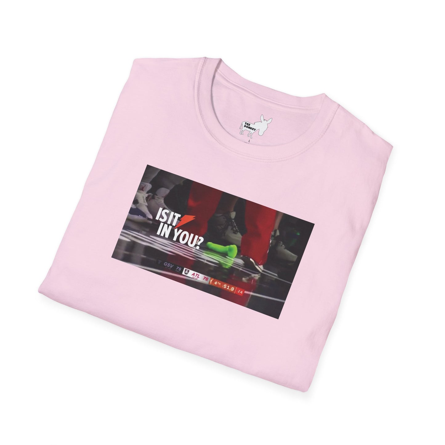 IS IT IN YOU? WNBA DILDO T-Shirt